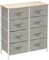 Sorbus Extra Wide Dresser Organizer With 8 Drawers - Large Storage Furniture for Bedroom, Hallway, Living Room, Nursery & Closet